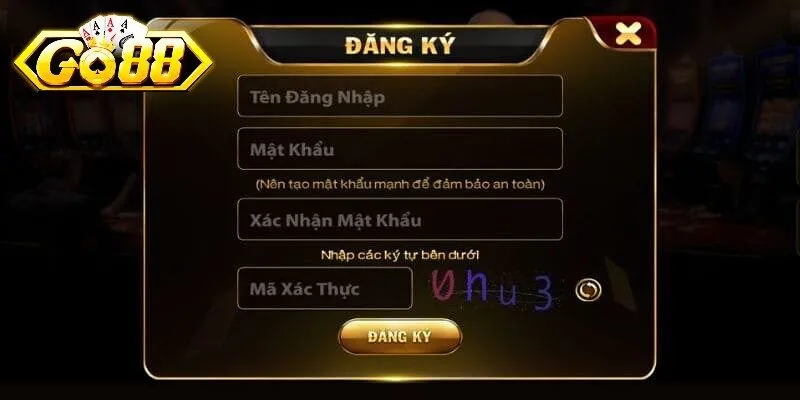 Hướng dẫn chi tiết các bước đăng ký Go88